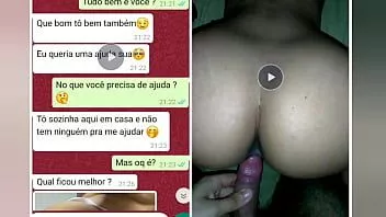 Riproduci Cunhada safada me atiçou no whatsapp e tive que ir foder ela (histórinha safada)