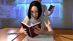Putar Hentai Asia 3D: Ben Pantat Besar Membantu Siswa Payudara Kecil Dari Belakang