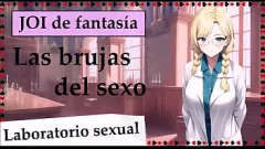 play JOI en un mundo de brujas: llevado al laboratorio sexual