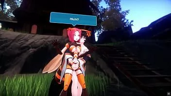 Reproduzir Monster girl island [jogo hentai de escolha patreon mensal] ep.5 mulher kitsune impertinente foundle um inseto mamas de garota monstro
